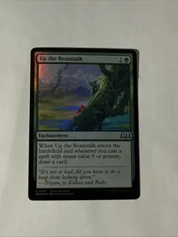 ​​​Up the Beanstalk [Wilds of Eldraine] - Near Mint Foil​​​ 0195 - Image 2