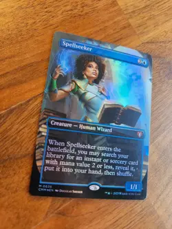 Spellseeker - BORDERLESS FOIL - NM - MTG - Image 2
