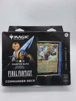 MTG Final Fantasy Commander Deck Counter Blitz SEALED Outer Box Is Worn - Image 1