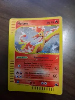 Carta Pokemon Moltres H20/H32, Near Mint Condition, Holo - Image 1