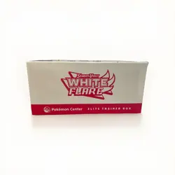 Pokemon Center TCG White Flare Elite Trainer Box ETB Factory Sealed - Image 5