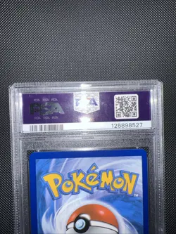2025 POKEMON WHT EN-WHITE FLARE BLACK WHITE RARE #173 RESHIRAM EX PSA 9 - Image 3