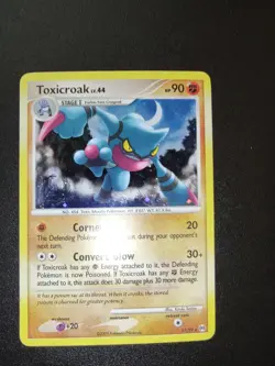 Toxicroak 11/99 Platinum Arceus Pokemon Holo Rare - Image 3
