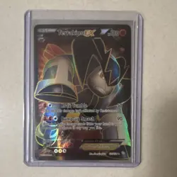 Pokemon Terrakion EX 121/124 Dragons Exalted Ultra Rare Full Art Holo 180 HP - Image 4