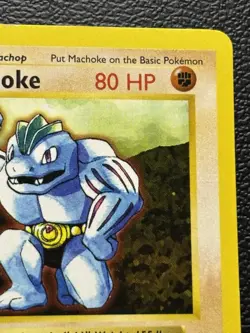 Machoke 34/102 - 1st Edition - Shadowless - Pokemon - LP Base Set - Image 2