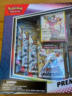 Pokemon TCG Prismatic Evolutions Premium Figure Collection New Sealed - Image 3