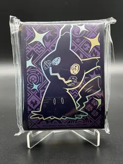 Pokemon Paldean Fates Mimikyu Sleeves 65ct Sealed New - Image 1