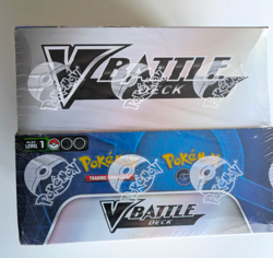 Pokemon Go V Battle Deck Box Factory Sealed Display Box (8 Decks) - Image 1