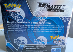 Pokemon Go V Battle Deck Box Factory Sealed Display Box (8 Decks) - Image 4