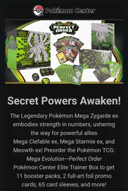 Pokemon Center Perfect Order: PC ETB (x2) + Booster Box (x1) - PRESALE CONFIRMED - Image 2