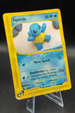 Pokemon Expedition Base Set Squirtle 131/165 HP Heavy Play SEE PHOTOS PokemonTCG - Image 1