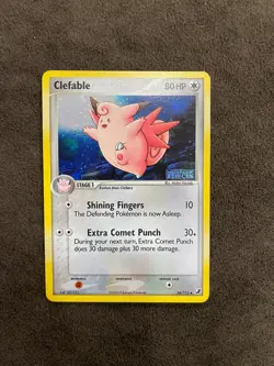 Clefable 36/115 Holo Unseen Forces Stamped Reverse Holo Pokemon TCG LP - Image 1