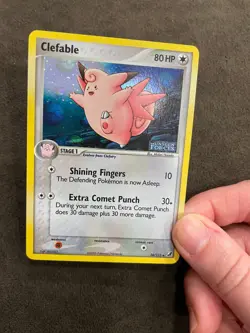 Clefable 36/115 Holo Unseen Forces Stamped Reverse Holo Pokemon TCG LP - Image 2
