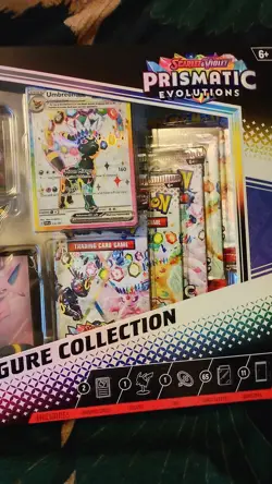 Pokemon TCG Prismatic Evolutions Figure Collection - BRAND NEW - SEALED - Image 3