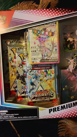 Pokemon TCG Prismatic Evolutions Figure Collection - BRAND NEW - SEALED - Image 5