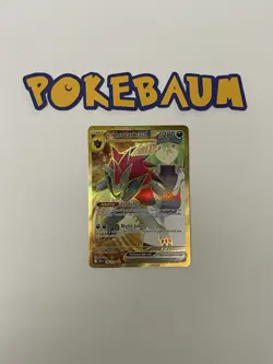 N's Zoroark EX 189/159 Sv09: Journey Together Gold Holo Hyper Rare - Pokemon TCG - Image 1