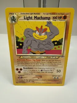 Light Machamp #25 - Pokemon Neo Destiny - Image 1