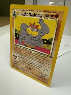 Light Machamp #25 - Pokemon Neo Destiny - Image 3