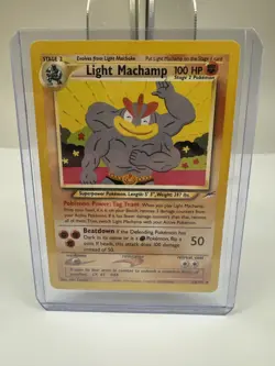 Light Machamp #25 - Pokemon Neo Destiny - Image 5