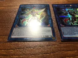 Yugioh Black Luster Soldier - Soldier Of Chaos BLHR-EN046 & ES01-AE046 - NM - Image 3
