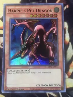 Yugioh: Harpie's Pet Dragon - LDS2-EN066 - Ultra Rare (Purple) - 1st Edition NM - Image 1