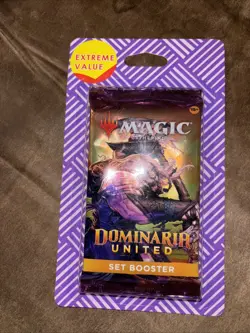 Magic The Gathering Dominaria united Set Booster 1 Pack 12 Cards - Image 1