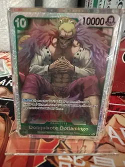 Donquixote Doflamingo OP04-031 SR PRB-01 One Piece Card Kingdom Play Set X4 - Image 2