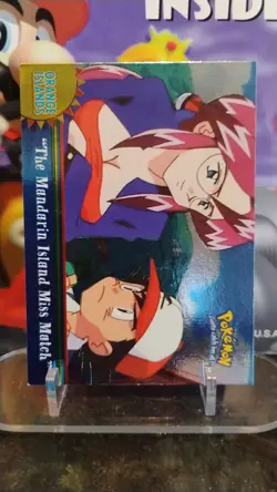 ORANGE ISLANDS “Mandarin Island Miss Match” POKEMON Foil TOPPS Trading Card OR16 - Image 1