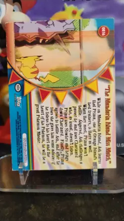 ORANGE ISLANDS “Mandarin Island Miss Match” POKEMON Foil TOPPS Trading Card OR16 - Image 2