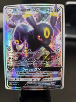 Umbreon GX 80/149 Sm Base Set Holo FAN ART POKEMON CARD - Image 2