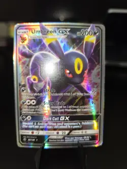 Umbreon GX 80/149 Sm Base Set Holo FAN ART POKEMON CARD - Image 3