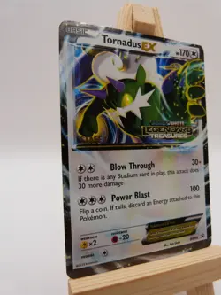Pokemon Staff Promo Card - Tornadus EX BW96 (Legendary Treasures) - Image 2