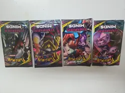 Lot of 4 Pokemon TCG Sun & Moon Unified Minds Booster Packs New Sealed 18 Cards - Image 1