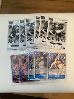 One Piece Card Game Event Pack Vol.6 *set of 6* plus more packs - Image 1