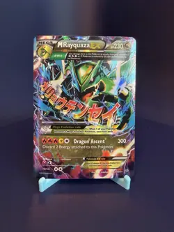 M Rayquaza EX 61/108 XY Roaring Skies 2015 Holo Rare Pokemon Card TCG - Image 1