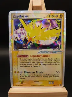 Pokemon Secret Rare Card - Zapdos Ex 116/112 (Ex Fire Red Leaf Green) - Image 1