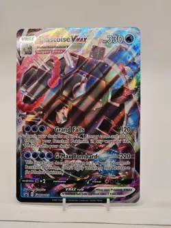 Blastoise VMAX SWSH103 Jumbo Promo Card Holo 5" x 7" - Image 1