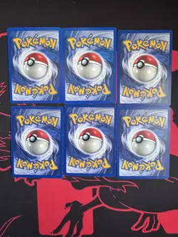 Vintage Pokemon Card Lot Base Jungle #35-40/64 Lickitung Marowak Gloom Fearow - Image 2