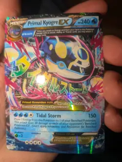 Primal Kyogre EX Alpha Holo Card 55/160 XY-Primal Clash LP - Image 4