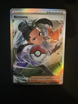 Nemona 238/091 Special Illustration Rare Paldean Fates Pokemon Card Near Mint - Image 1