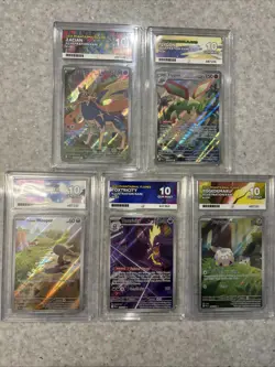 Pokemon Phantasmal Flames 2025 Complete Art Rare Set Ace 10 Graded! 13 Cards! - Image 3