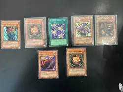 Yu-Gi-Oh! 7 CARD LOT - SUPER RARE - Unlimited OG Print MRD - LP/MP - Image 1