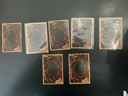 Yu-Gi-Oh! 7 CARD LOT - SUPER RARE - Unlimited OG Print MRD - LP/MP - Image 2