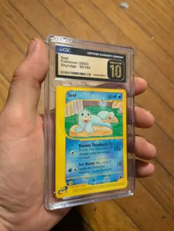 (POP 6) CGC 10 PRISTINE Seel 95/144 Skyridge eReader- RARE Pokemon Card - Image 2