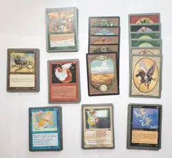 MTG Magic UNGLUED 1998 Vintage NM/M Set - Near Complete - 91/94 WOTC Cards - Image 1