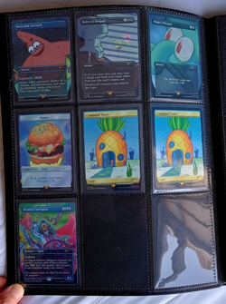 MTG - Secret Lair Rainbow Foil Spongebob Cards NM English - Image 2