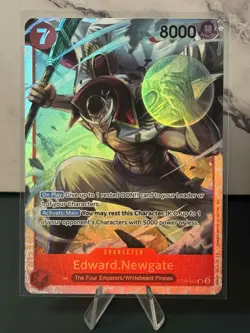 Edward Newgate - ST15-002 - One Piece Card Game PRB02- Super Rare Foil - M/NM - Image 1