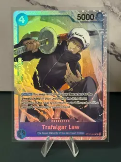 Trafalgar Law - ST17-002 - One Piece Card Game PRB02- Super Rare Foil - M/NM - Image 1