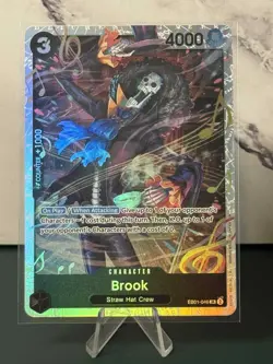 Brook - EB01-046 - One Piece Card Game PRB02- Super Rare Foil - M/NM - Image 1