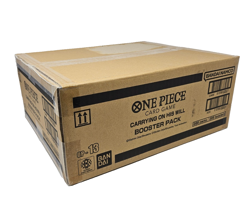 ONE PIECE CARD GAME OP13 CARRYING HIS WILL - BOOSTER BOX CASE (12 BOXES, SEALED) - Image 1